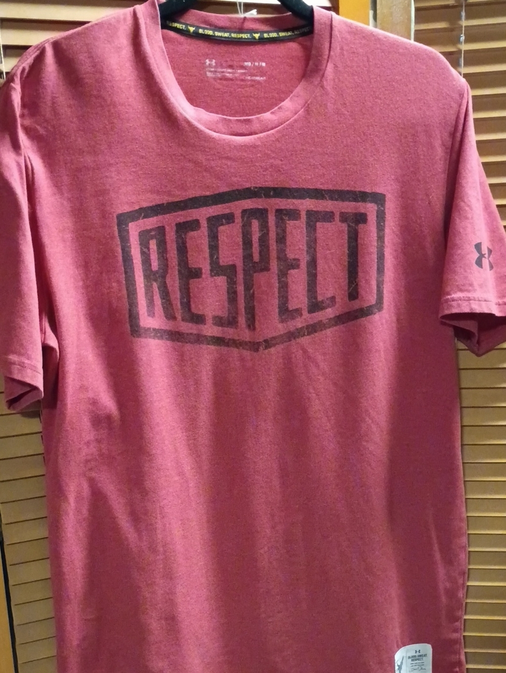 Under Armour Men’s Respect Graphic Tee - Maroon